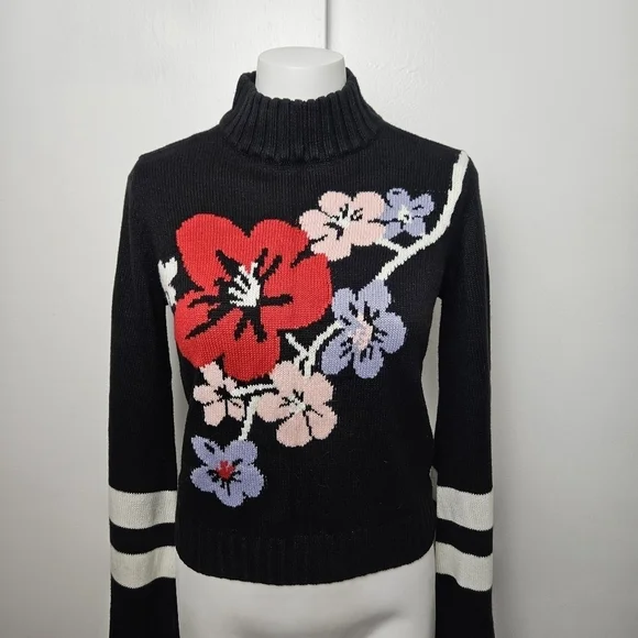 Floral knit sweater NWOT - Picture 6 of 6